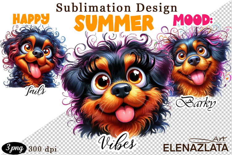 Cute Sarcastic duckling , dog sublimation clipart