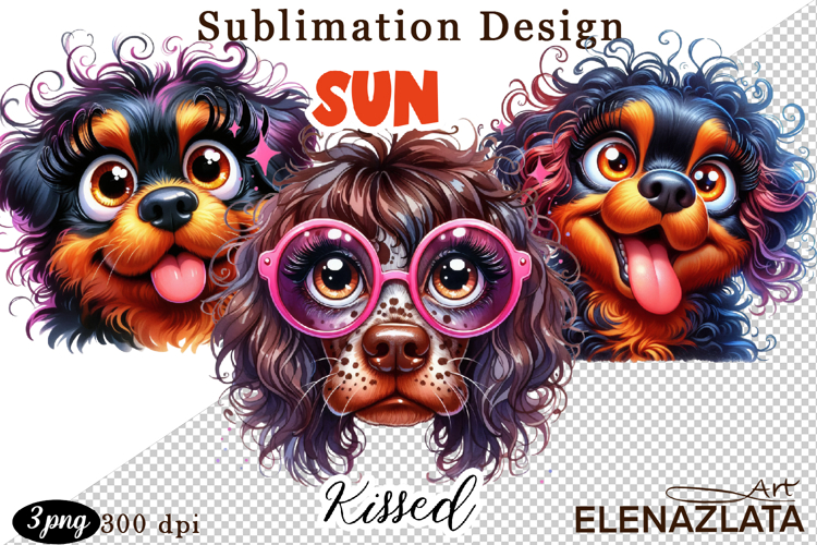 Cute Sarcastic duckling , dog sublimation clipart