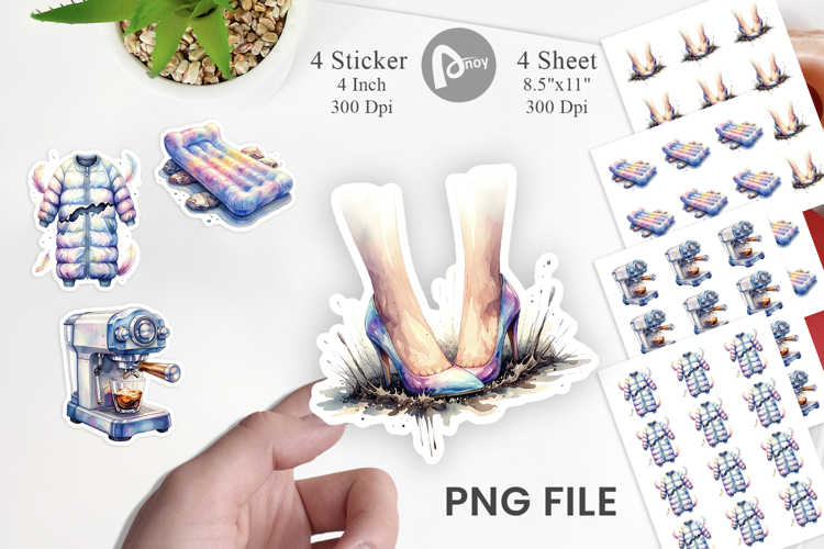 Sarcastic Glamping Fails Sticker