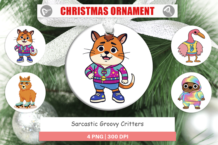 Christmas Ornament Clipart Image 21