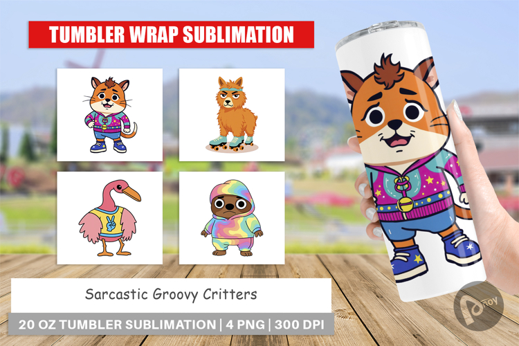 20 Oz Skinny Tumbler Sublimation Designs