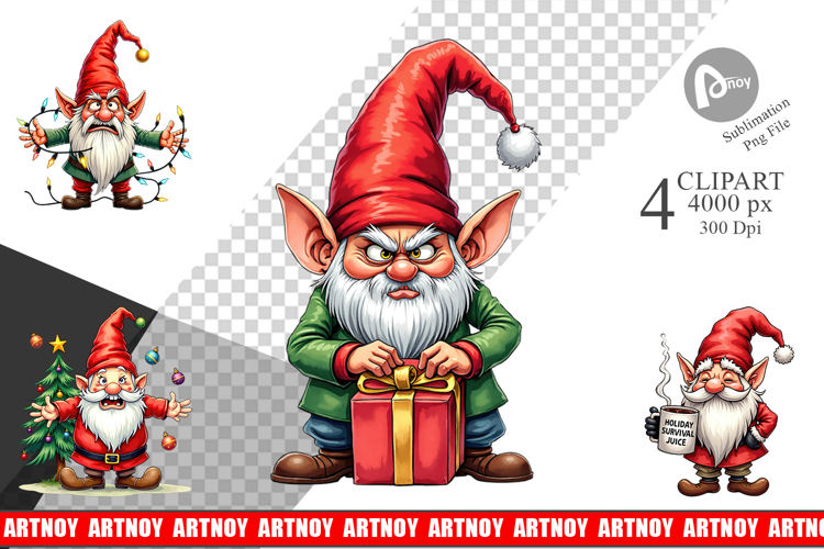 Christmas Gnome Clipart Image 13