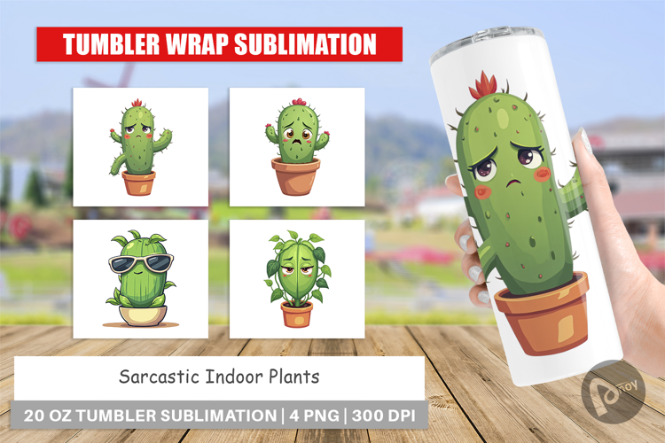 Tumbler Sarcastic Houseplants