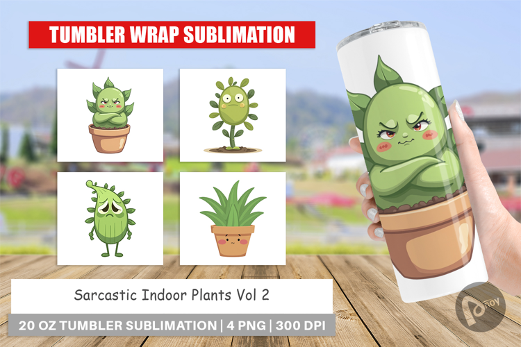 Tumbler Sarcastic Houseplants