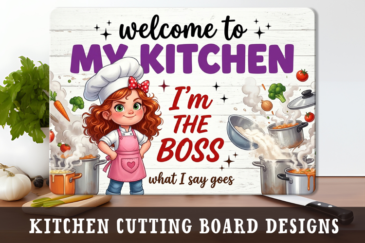 Funny Sarcastic Kitchen Cutting Board Design Collection