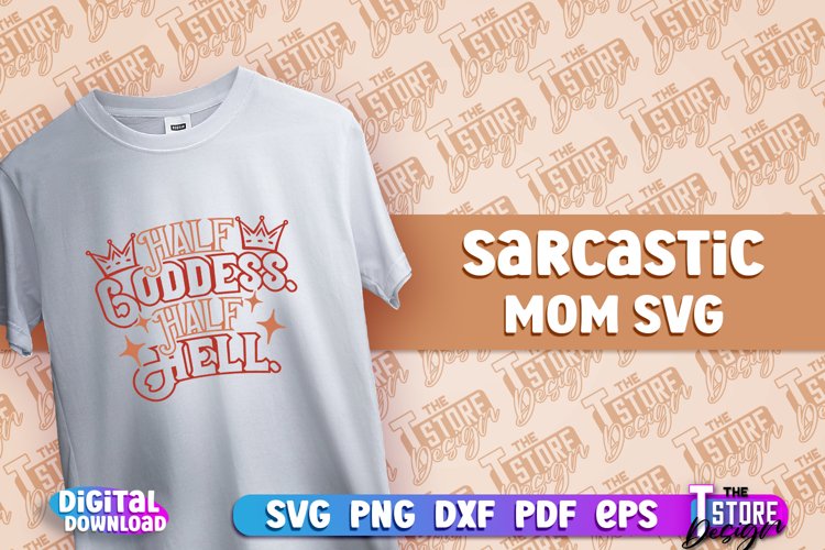 Sarcastic Mom SVG Design | Sarcastic Quotes Design | SVG