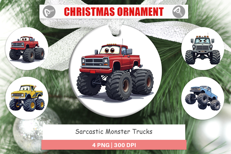 Monster Trucks Clipart Image 14