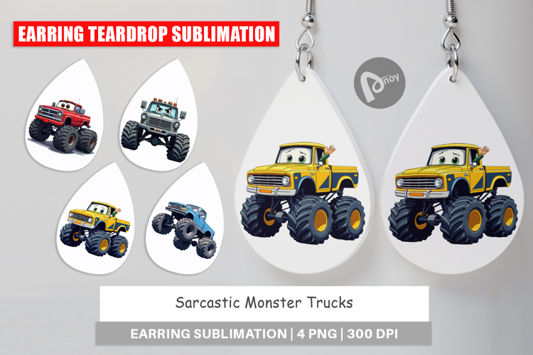 Monster Trucks Clipart Image 24