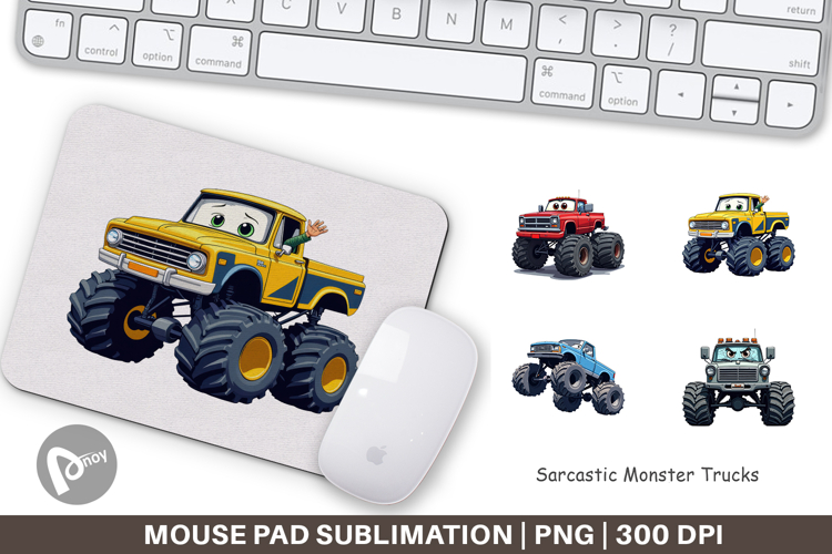 Monster Trucks Clipart Image 18