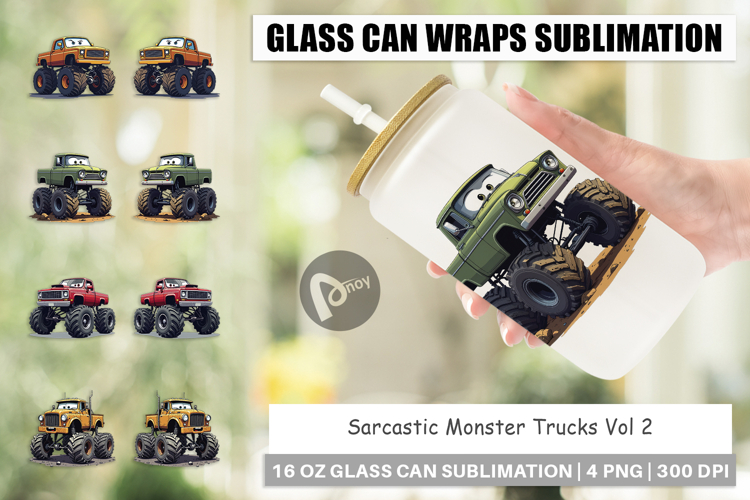 Monster Trucks Clipart Image 21