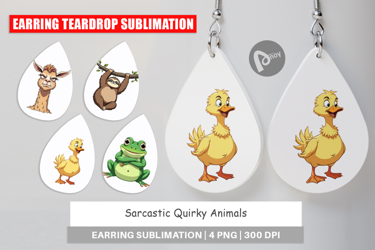 Sublimation Earring Designs Image 4
