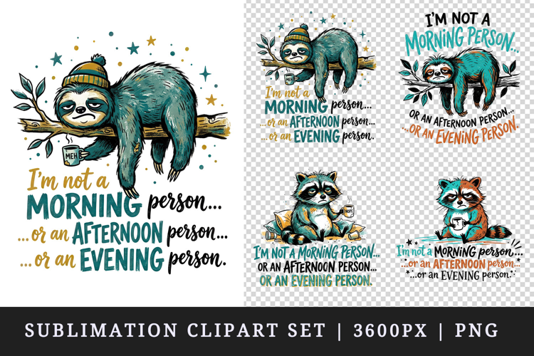 Sarcastic Quote clipart printable sublimation design png