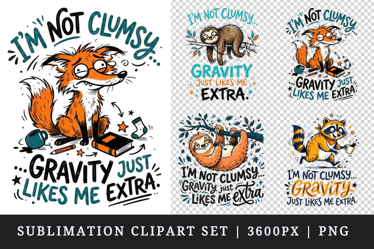 Sarcastic Quote clipart printable sublimation design png