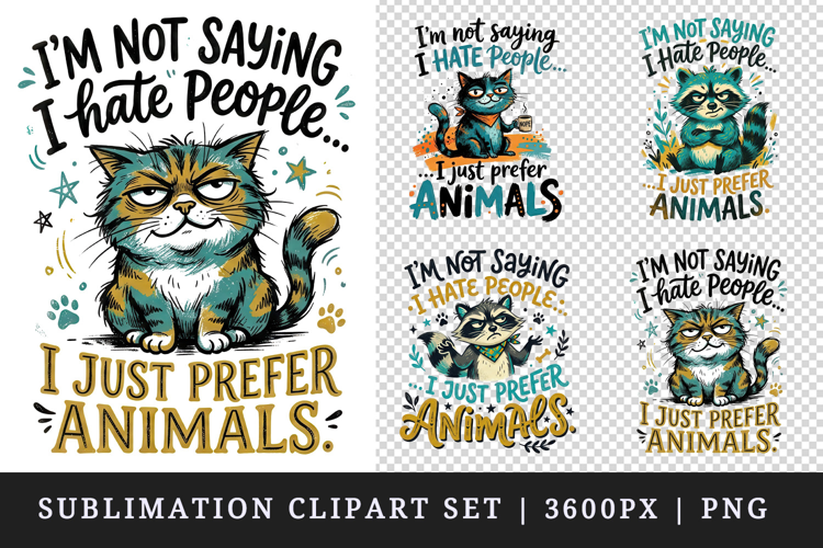 Sarcastic Quote clipart printable sublimation design png