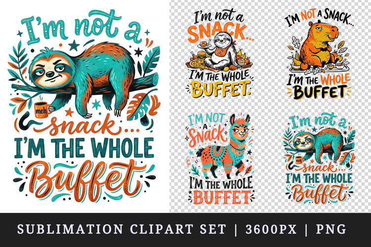 Sarcastic Quote clipart printable sublimation design png