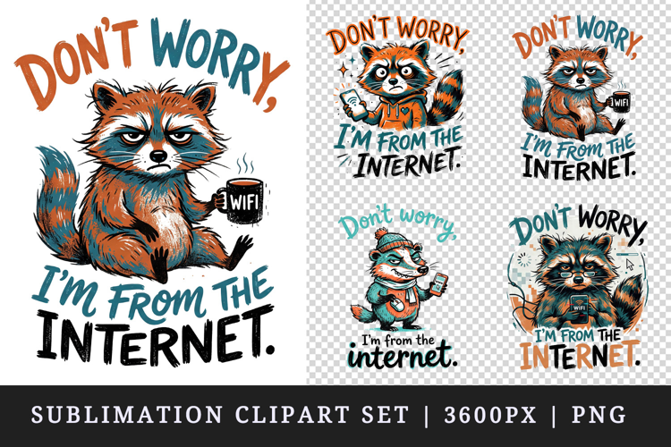 Sarcastic Quote clipart printable sublimation design png