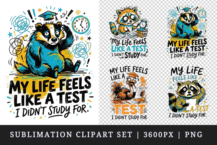 Sarcastic Quote clipart printable sublimation design png