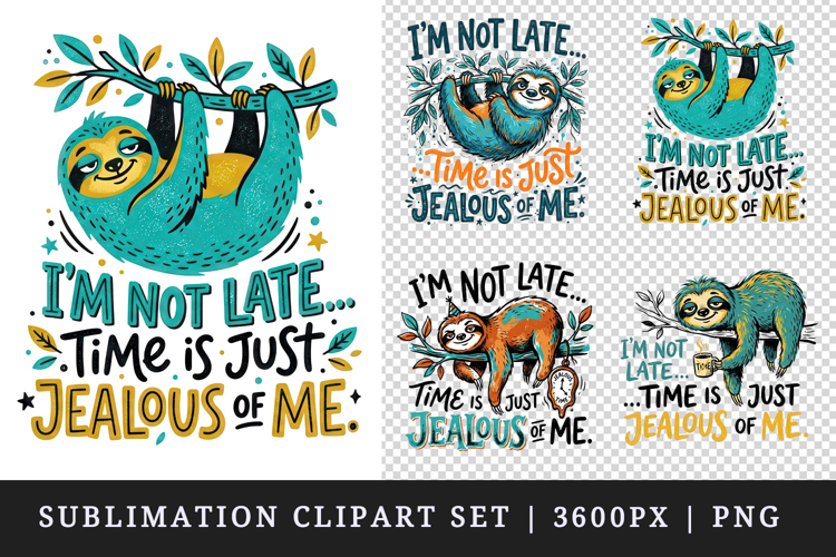 Sarcastic Quote clipart printable sublimation design png