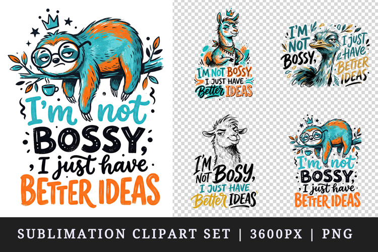 Sarcastic Quote clipart printable sublimation design png
