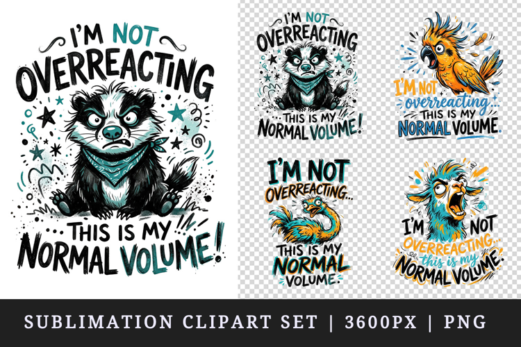 Sarcastic Quote clipart printable sublimation design png