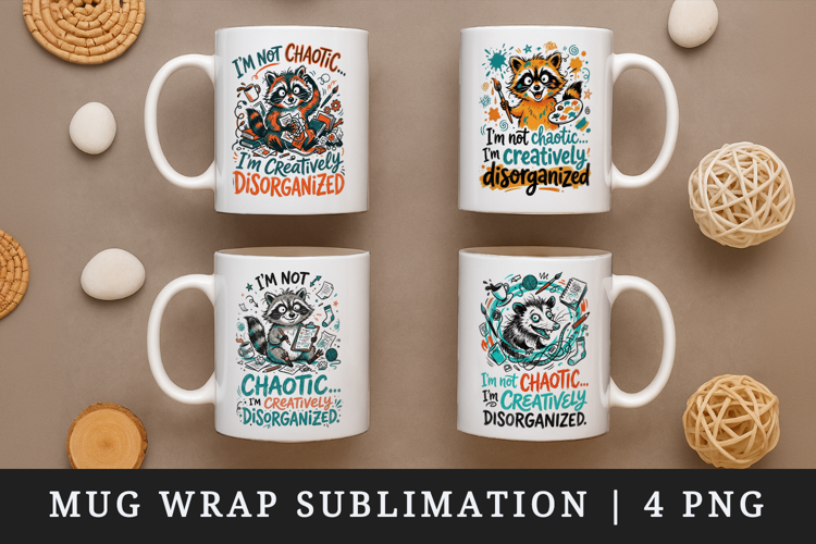 Sarcastic Quote mug wrap printable sublimation design