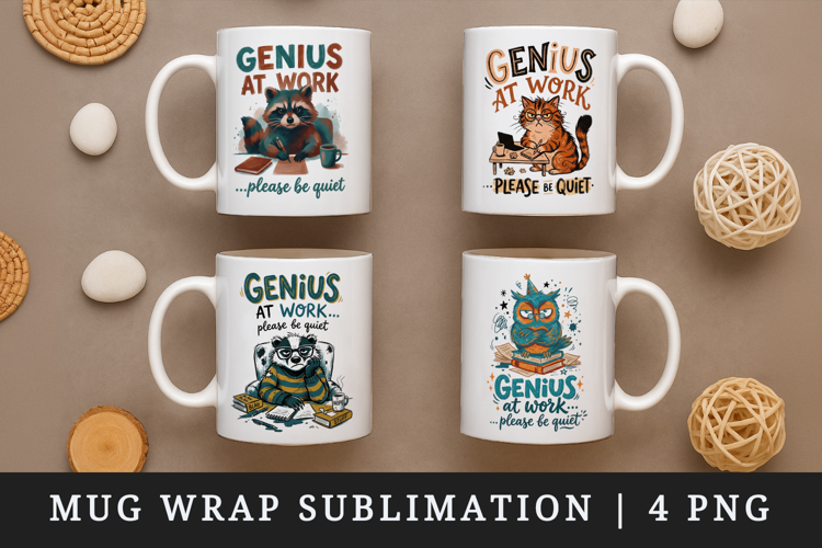 Sarcastic Quote mug wrap printable sublimation design