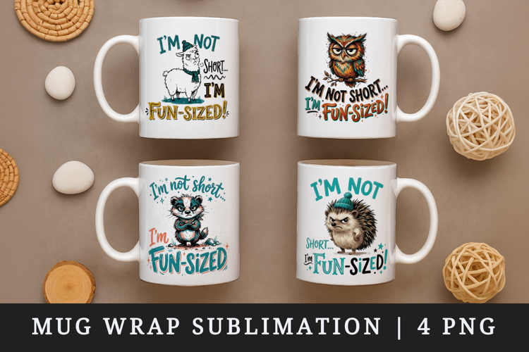 Sarcastic Quote mug wrap printable sublimation design