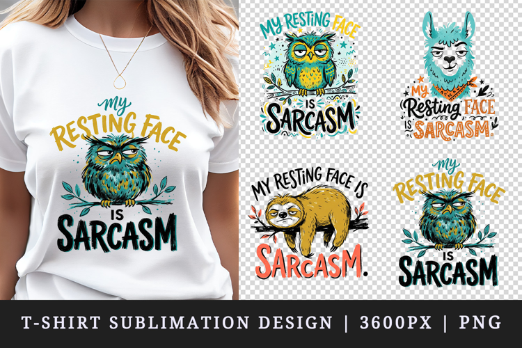 Sarcastic Quote t-shirt printable sublimation design png