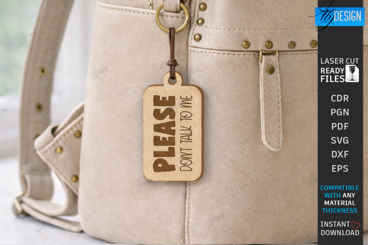 Sarcastic Quotes Keychain Laser Cut | Funny Snarky Keyring