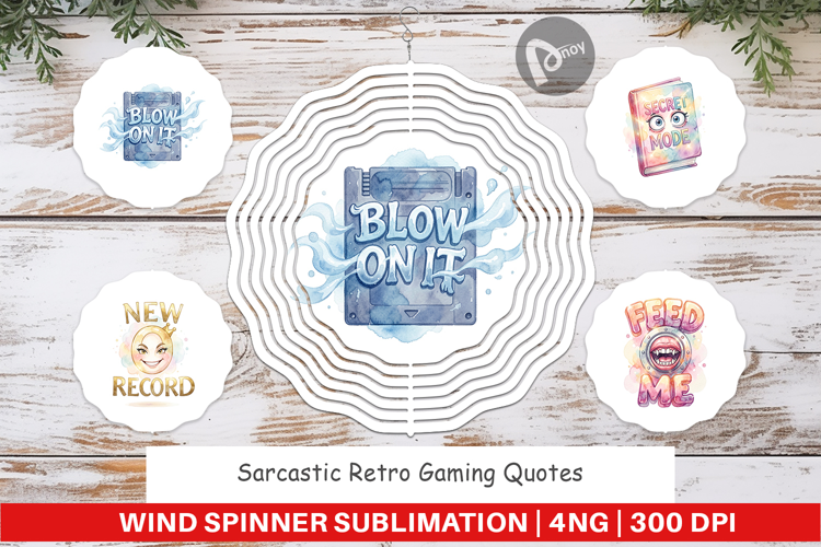 Sarcastic Gaming Wind Spinner