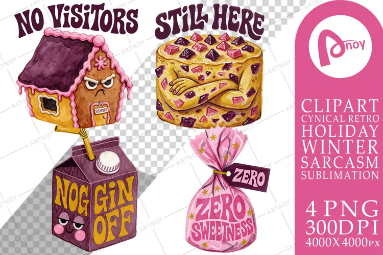 Sarcastic Holiday Sweets Sublimation
