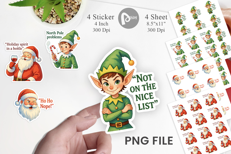 Christmas Elves Clipart Image 10