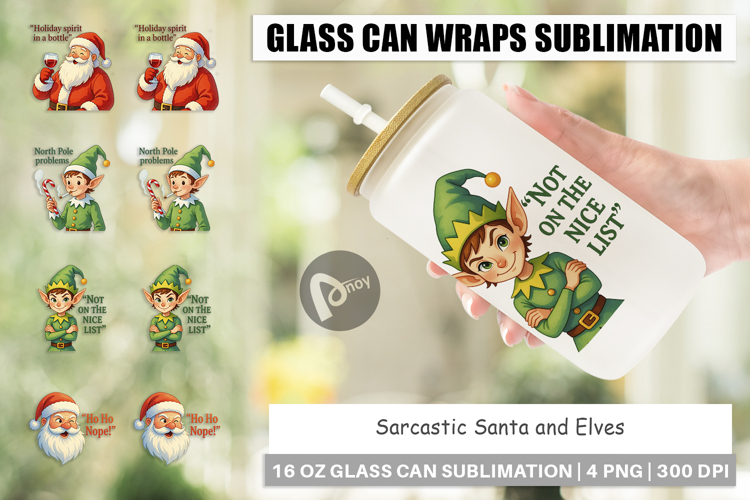 Christmas Elves Clipart Image 2