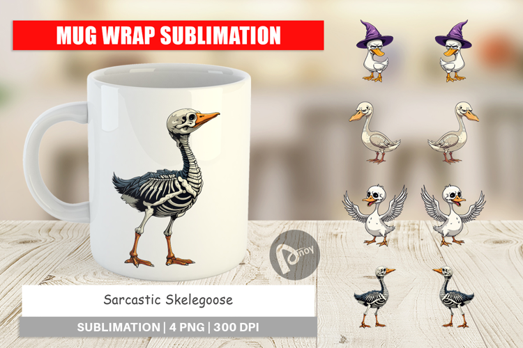 Mug Wrap Sarcastic Skelegoose