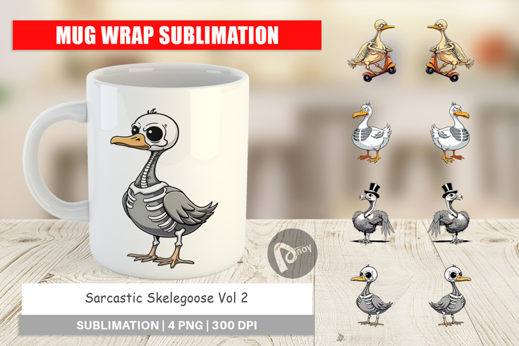 Mug Wrap Sarcastic Skelegoose