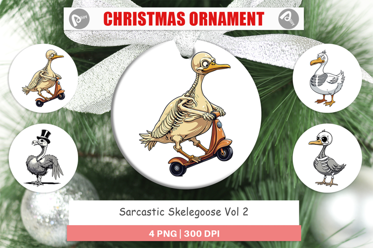 Ornament Sarcastic Skelegoose