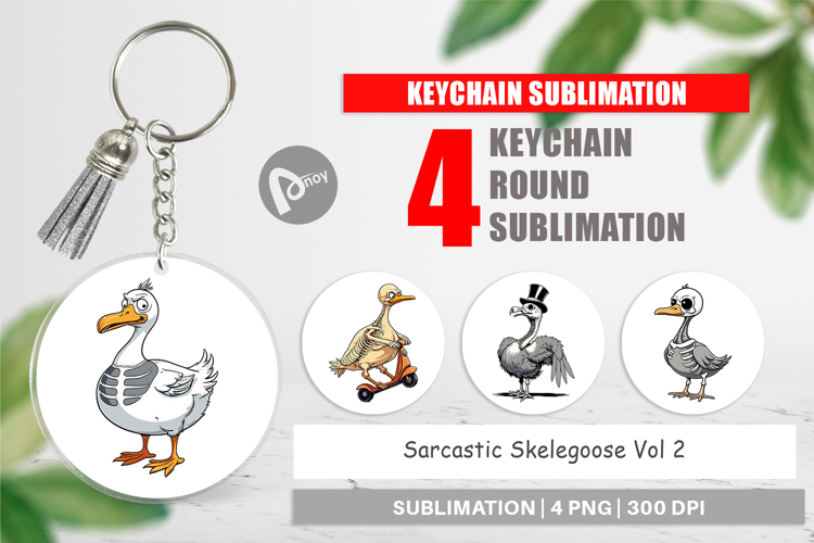 Keychain Sarcastic Skelegoose
