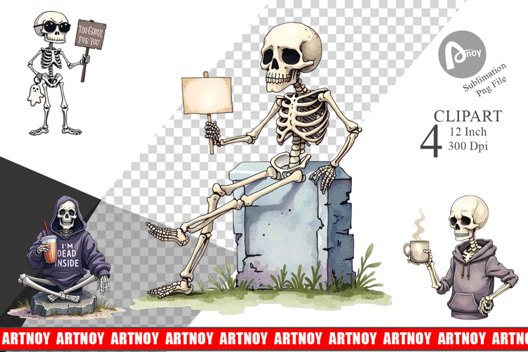 Skeleton PNG Image 24