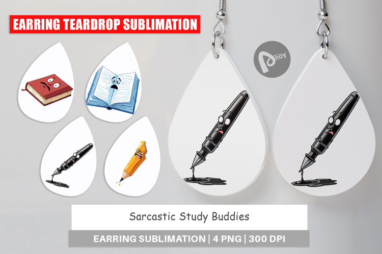 Sublimation Earring Designs Image 2