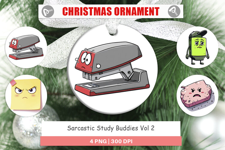 Ornament Sarcastic Study Buddies example image 1