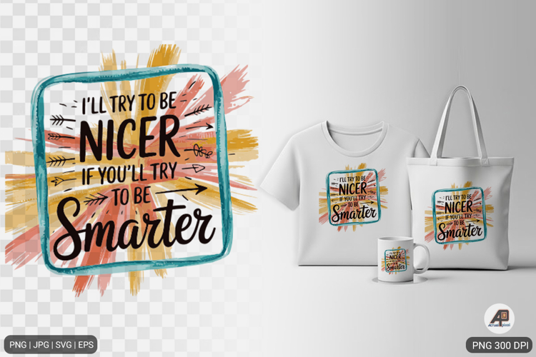 Sarcastic Sublimation Design