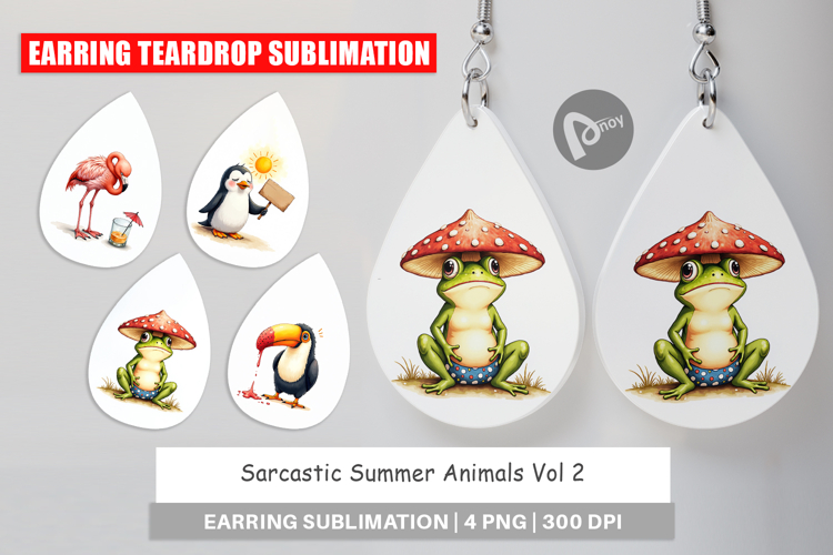 Sublimation Earring Designs Image 8