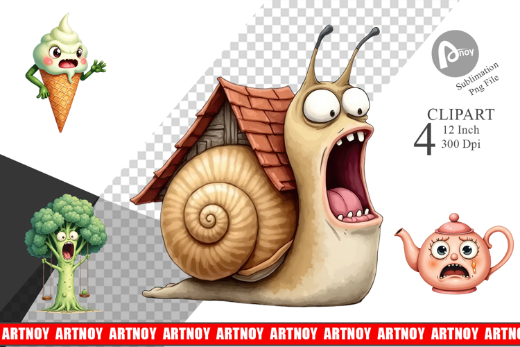 Sarcastic Surreal Cuties Clipart