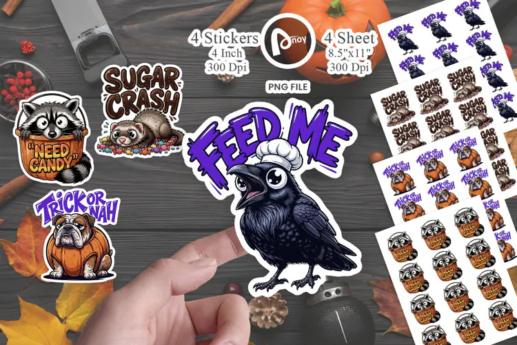 Sweet Tooth Sugar Panic Sticker