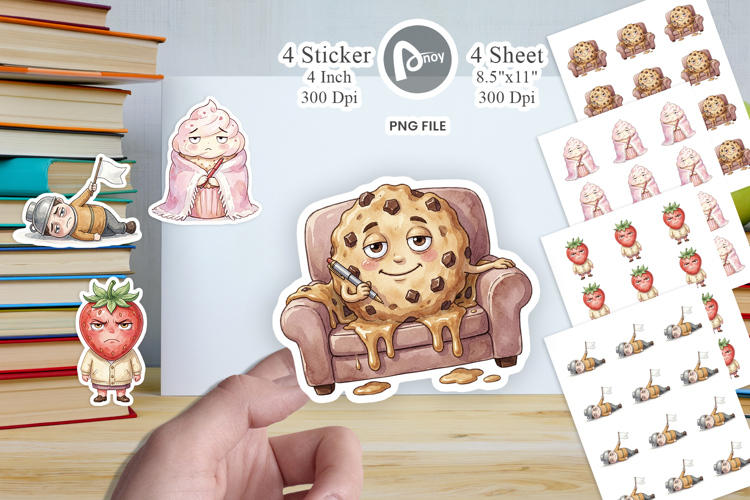 Sarcastic Teacher Snack Sticker