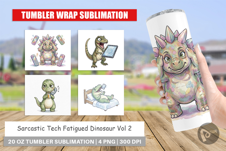 Dinosaur Tumbler Image 16