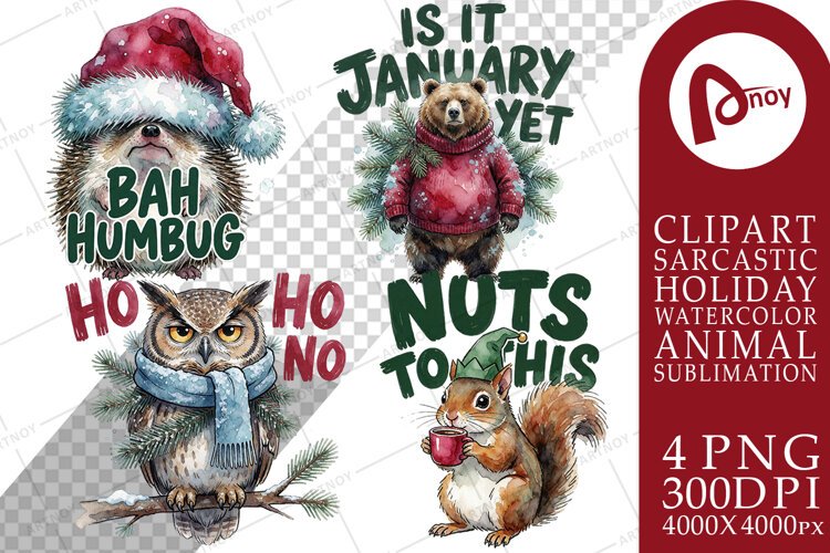 Tooncore Forest Critters Sublimation example image 1