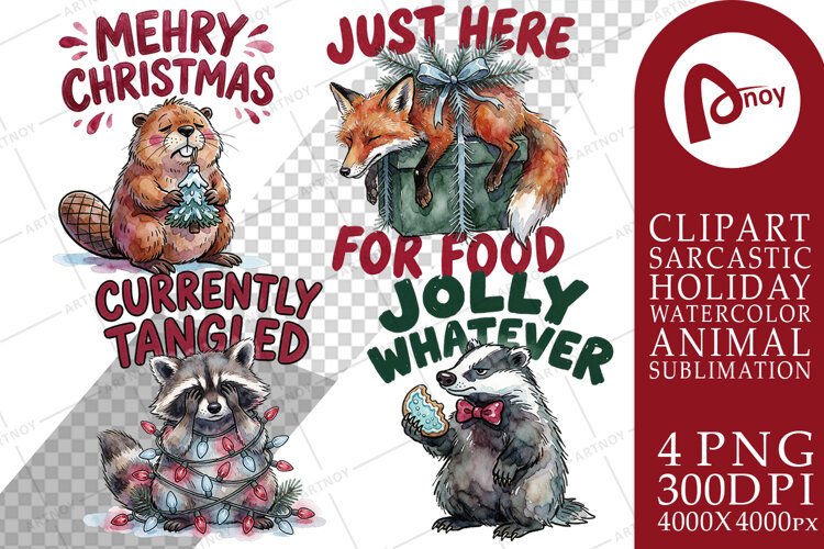Tooncore Forest Critters Sublimation example image 1