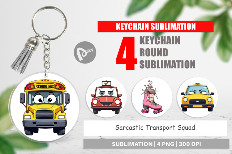 Keychain Sarcastic Transport Squad