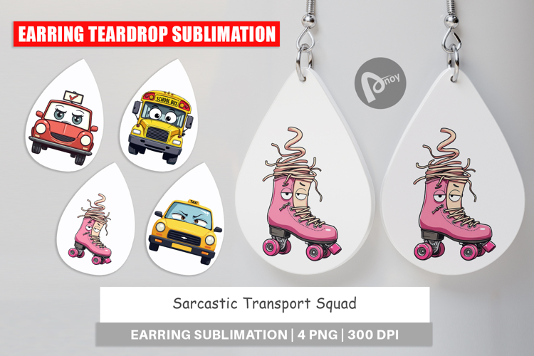 Sublimation Earring Designs
